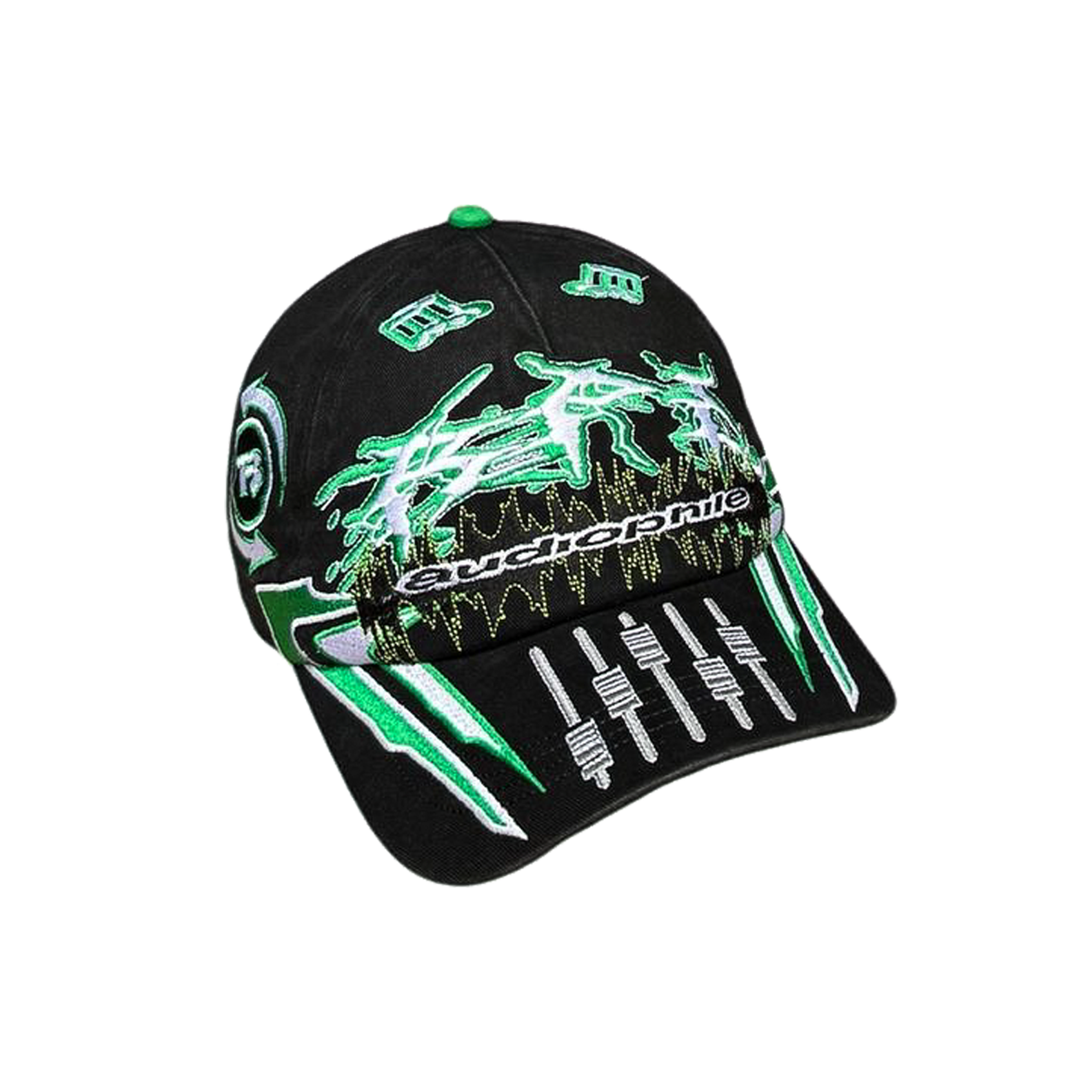 MUSIC HAT (BLACK AND GREEN)