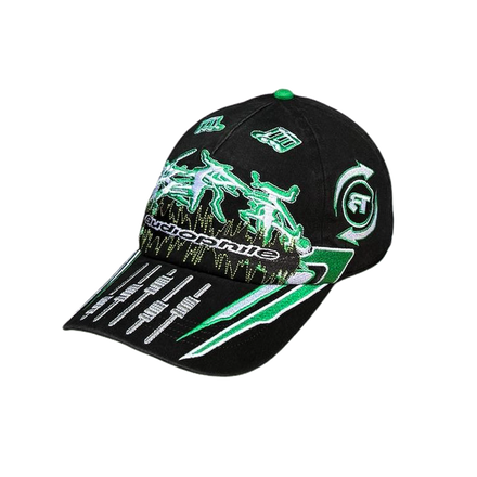 MUSIC HAT (BLACK AND GREEN)