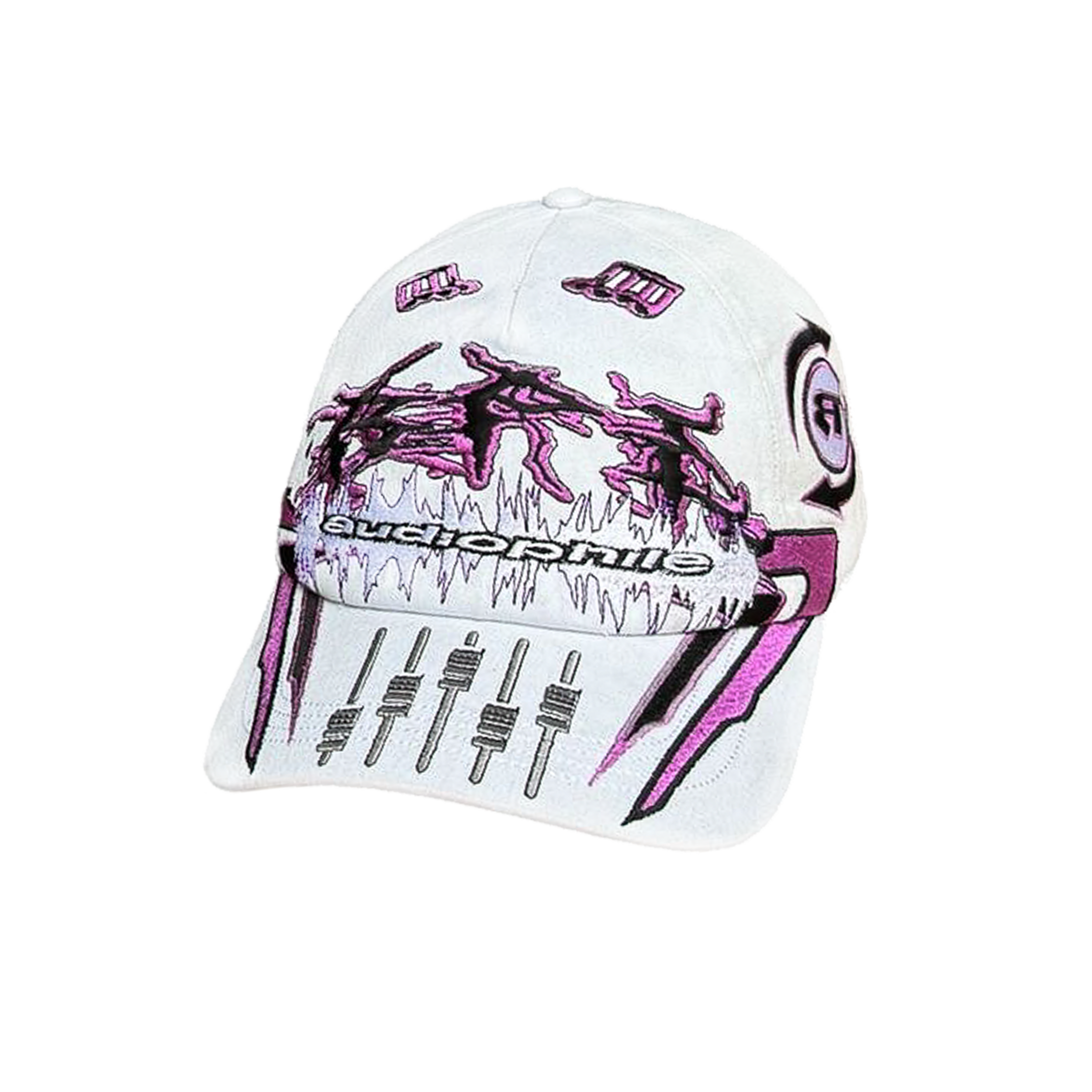 MUSIC HAT (WHITE AND PINK)