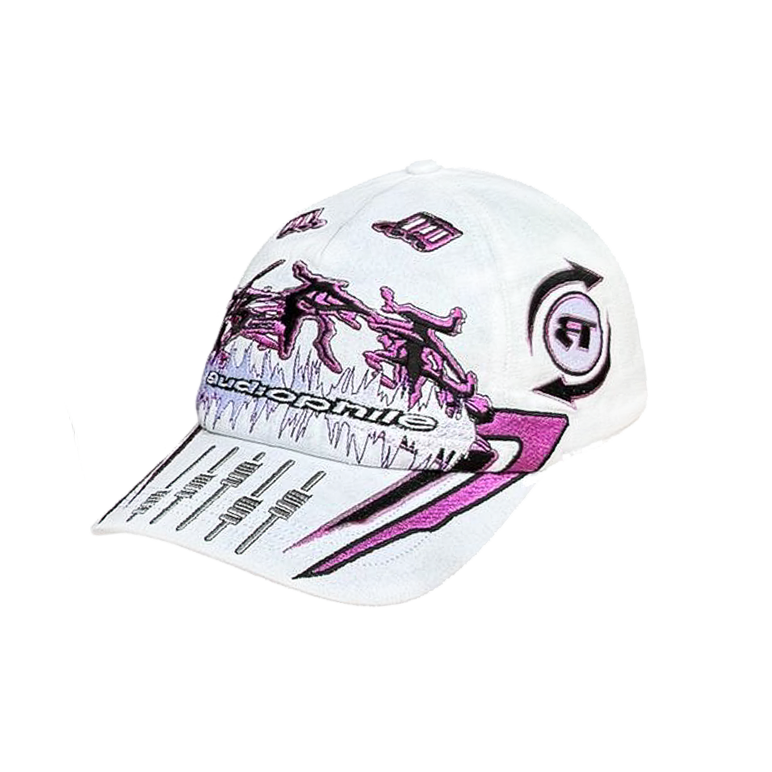 AUDIO HAT (WHITE/PINK)