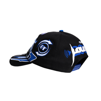 AUDIO HAT (BLACK/BLUE)