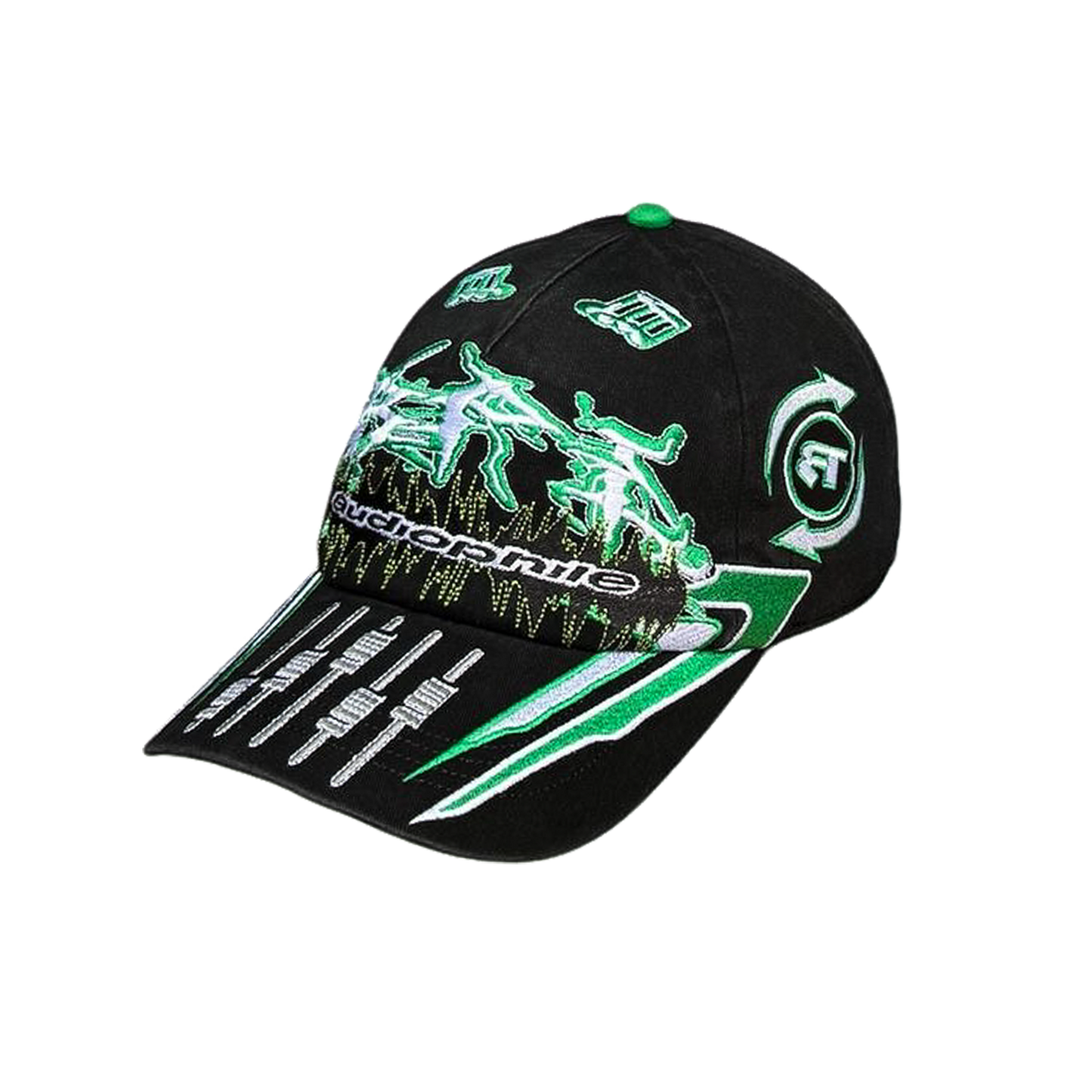 AUDIO HAT (BLACK/GREEN)