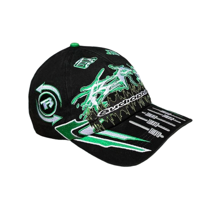 AUDIO HAT (BLACK/GREEN)