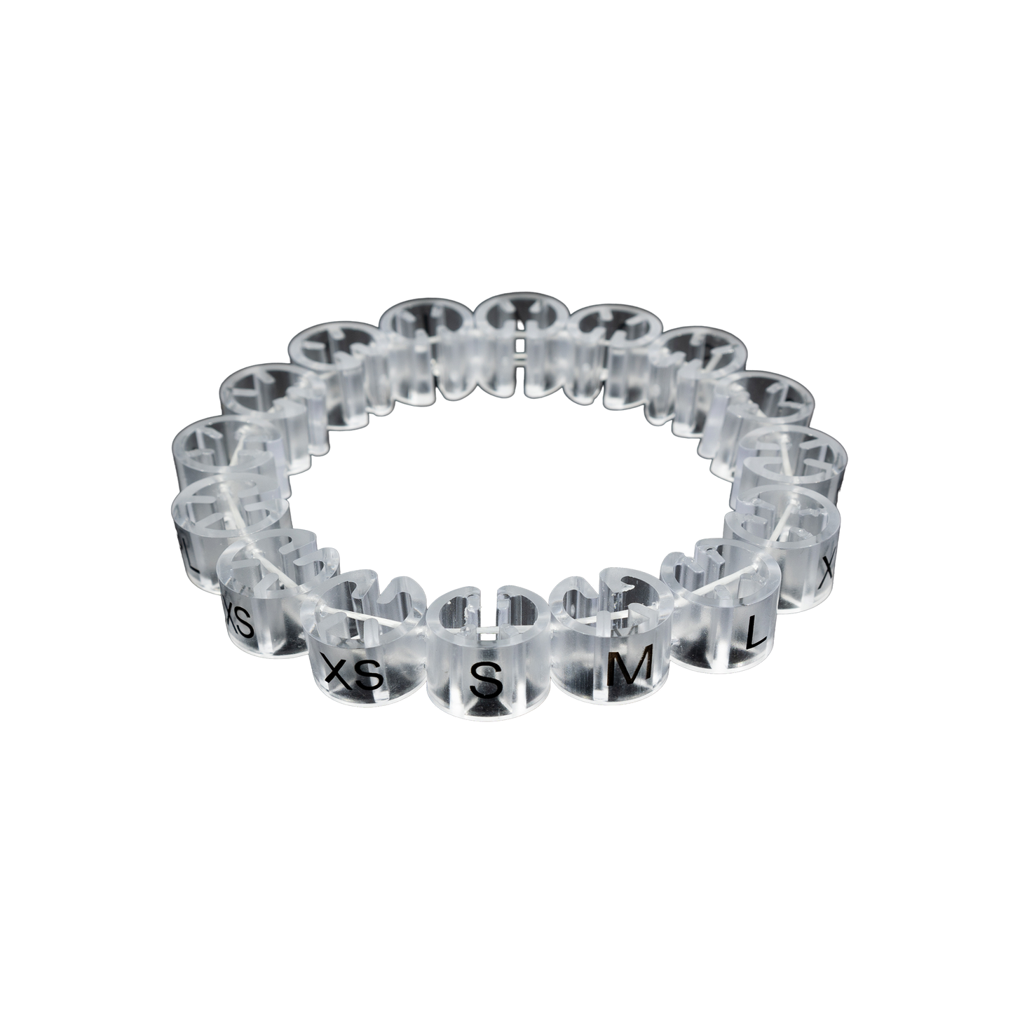 SIZING BRACELET (CLEAR)