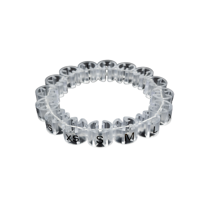 SIZING BRACELET (CLEAR)