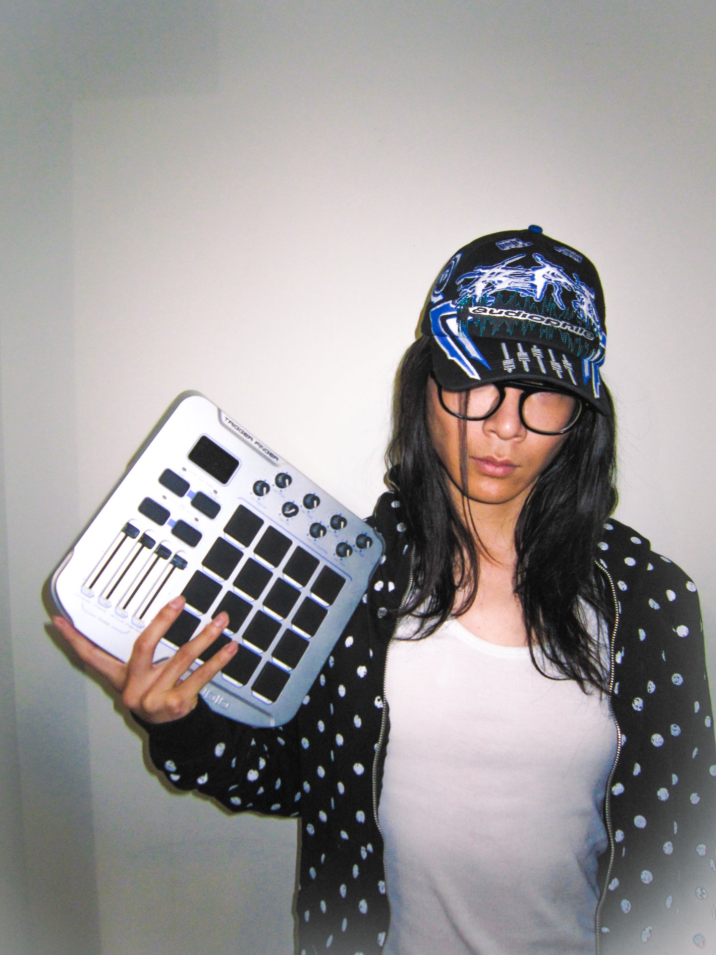 AUDIO HAT (BLACK/BLUE)