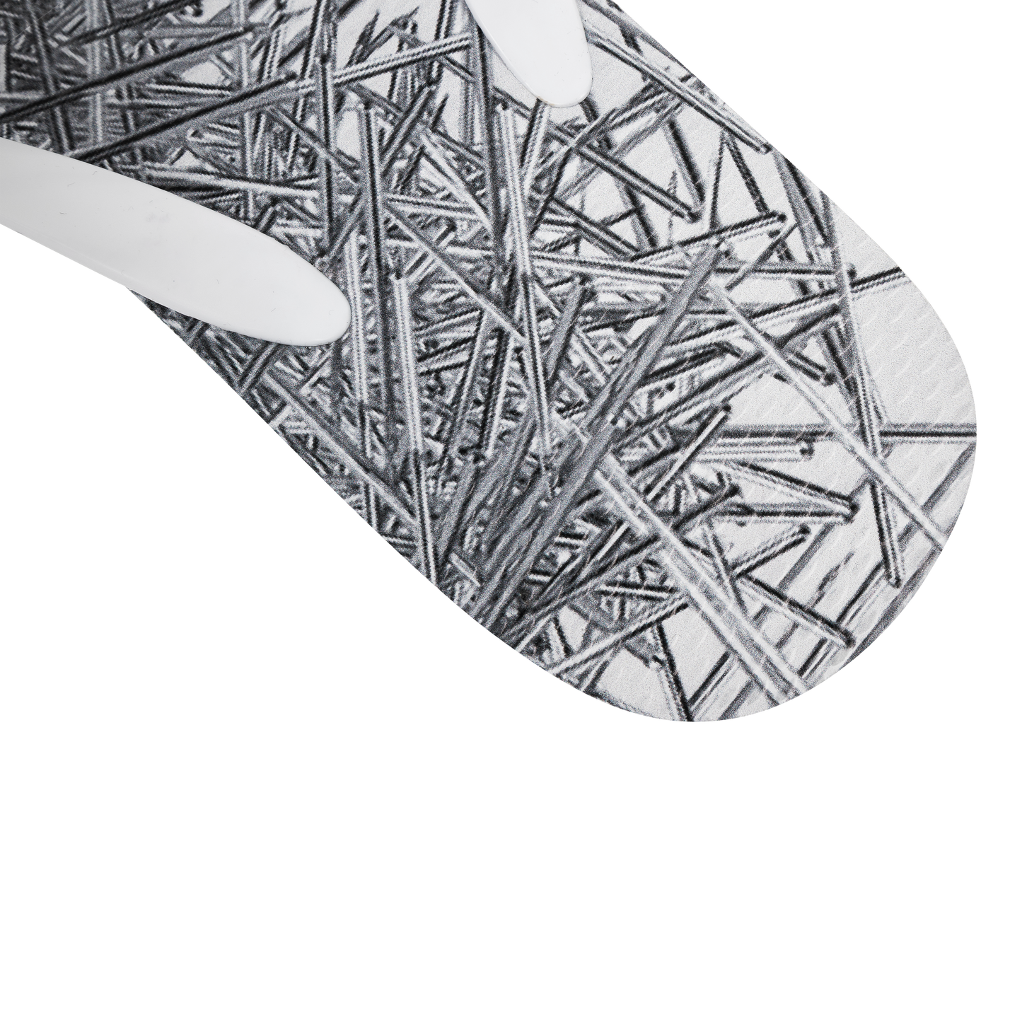 NEEDLE FLIP FLOP (WHITE)