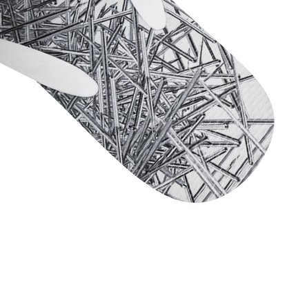 NEEDLE FLIP FLOP (WHITE)