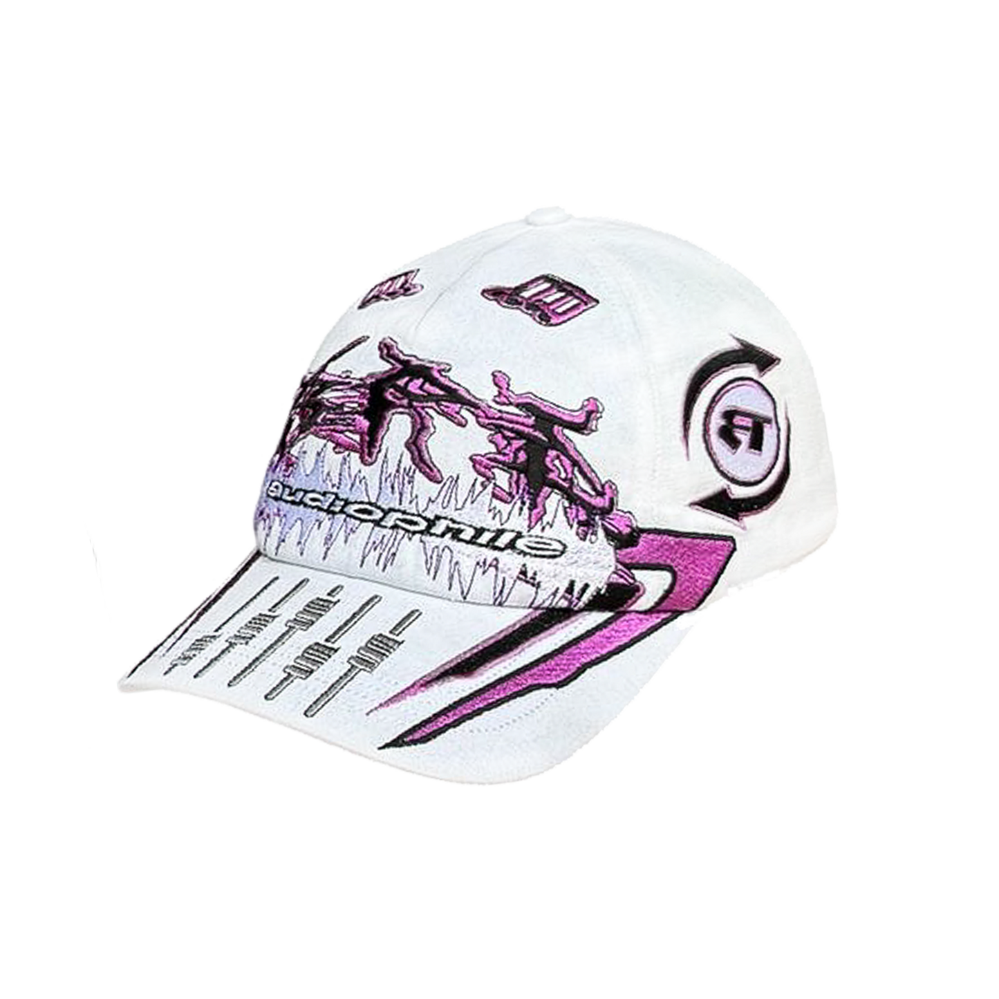 AUDIO HAT (WHITE/PINK)