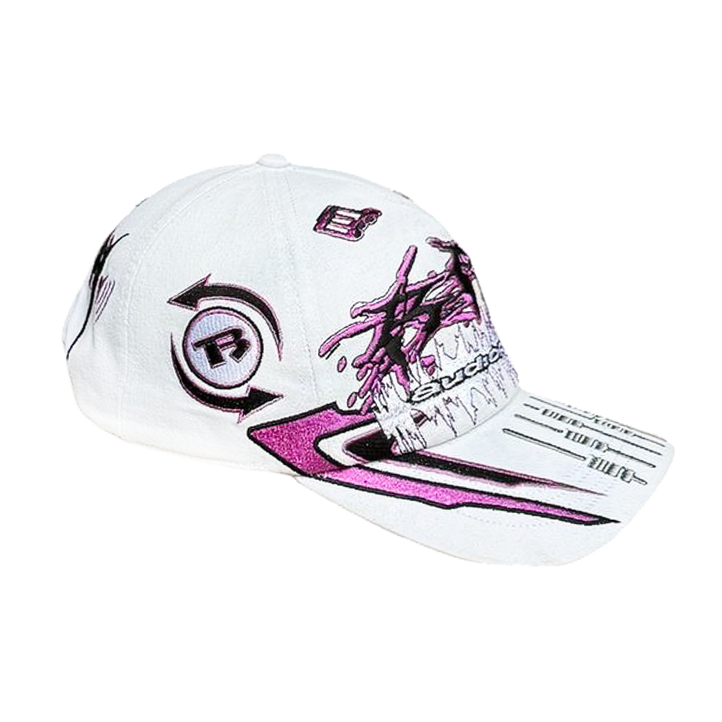 AUDIO HAT (WHITE/PINK)