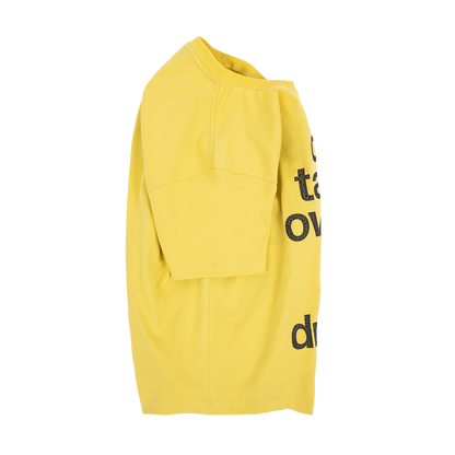 EAT SLEEP DESIGN TEE (YELLOW)